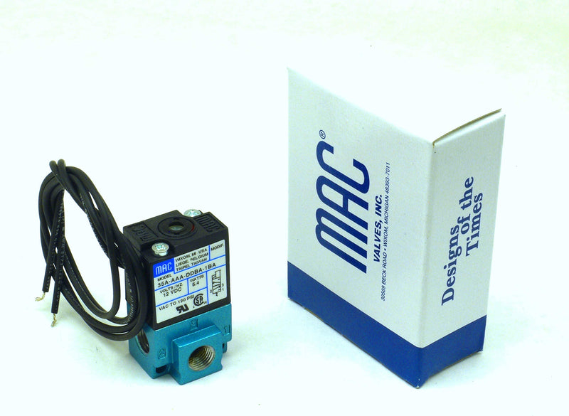 [Australia - AusPower] - MAC 35A-AAA-DDBA-1BA BOOST CONTROL 35A 12V-DC 1/8 IN NPT SOLENOID VALVE B238300 