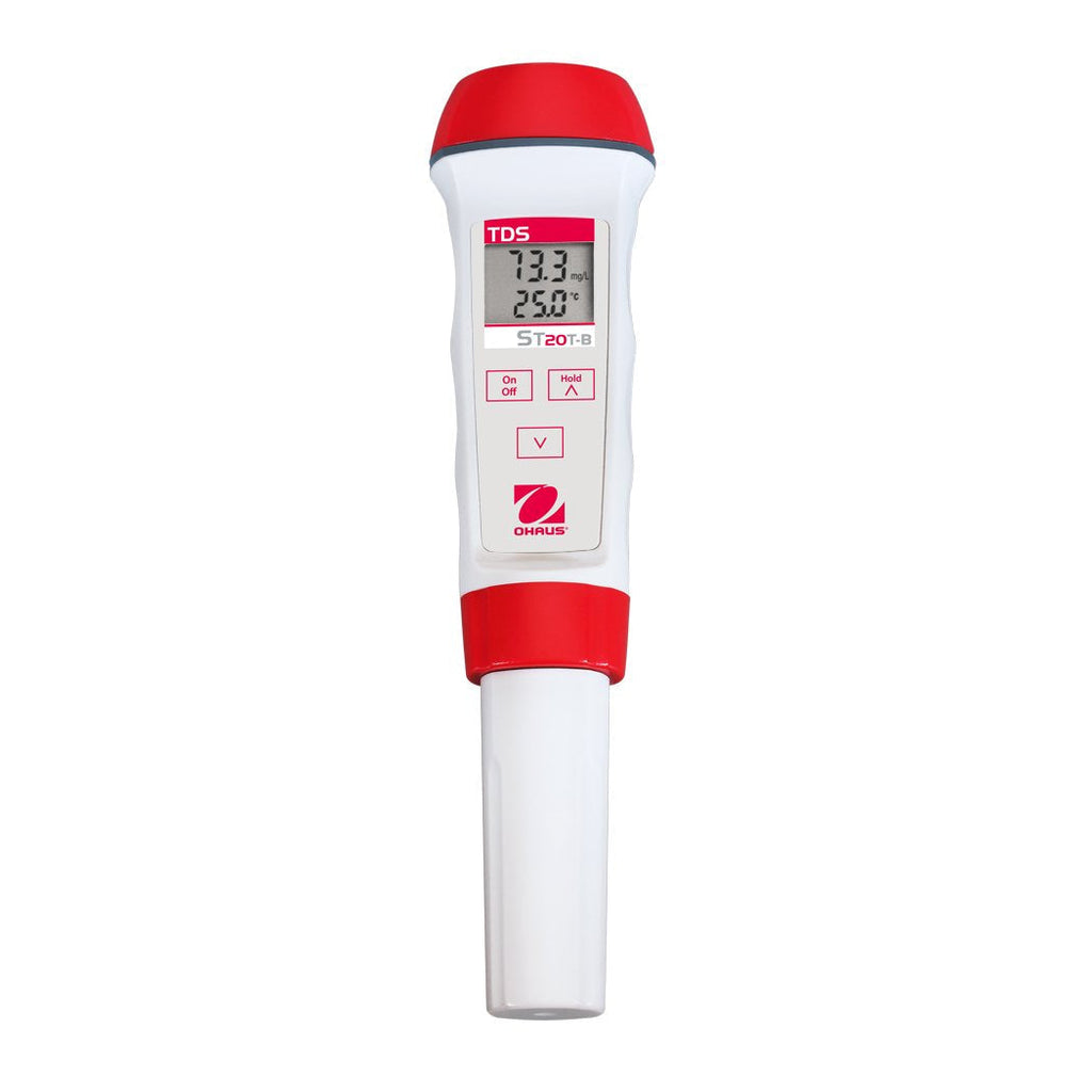 [Australia - AusPower] - Ohaus ST20T-B TDS Pen Meter with Temperature, Waterproof, 0-1000 mg/L 