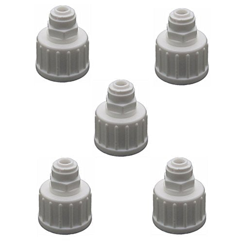 [Australia - AusPower] - 3/4-Inch PT Female to 1/4-Inch OD Tube Connect Fitting for RO System Water Filter Pack of 5 
