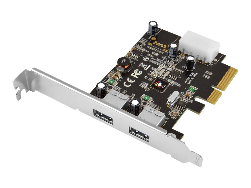 [Australia - AusPower] - Siig USB 3.1 2 Port PCIe (JU-P20912-S1),Black 