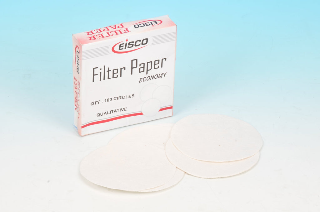 [Australia - AusPower] - Eisco Labs Qualitative Filter Paper, 9cm, Pack of 100 