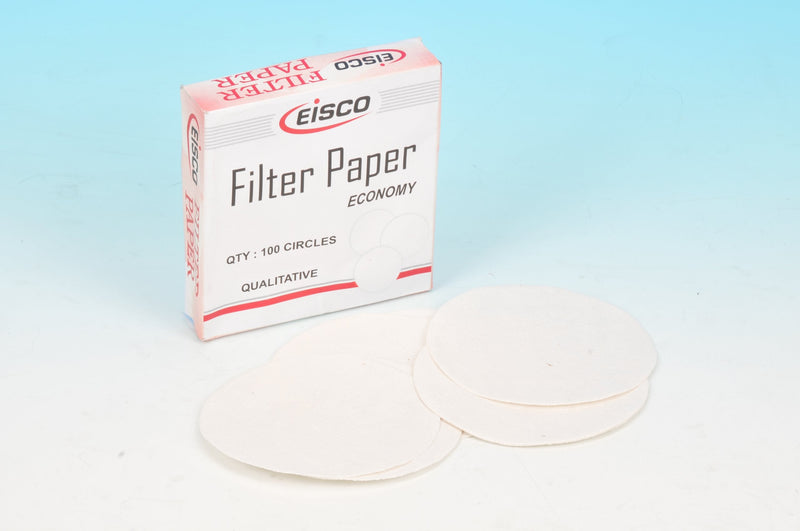 [Australia - AusPower] - Eisco Labs Qualitative Filter Paper, 18cm, Pack of 100 