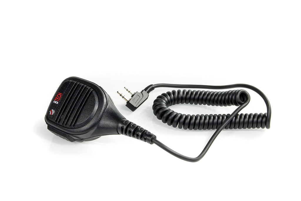 [Australia - AusPower] - BTECH QHM22 Platinum Series IP54 Rainproof Shoulder Speaker Mic for BaoFeng, BTECH, Kenwood Radios Single QHM22 Single PTT Speaker Mic 