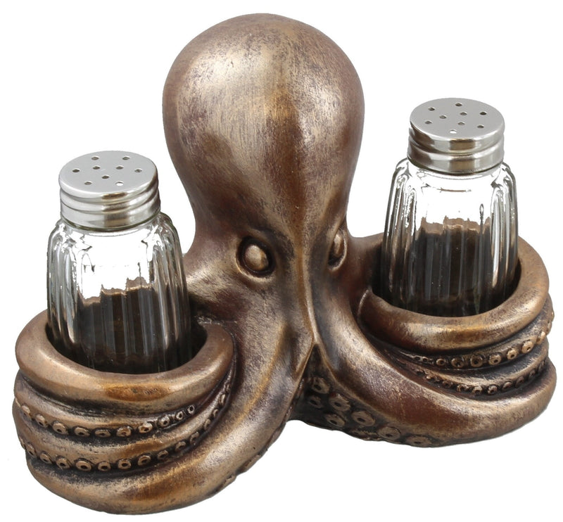 [Australia - AusPower] - DWK Decorative Octopus Salt & Pepper Shaker Set 