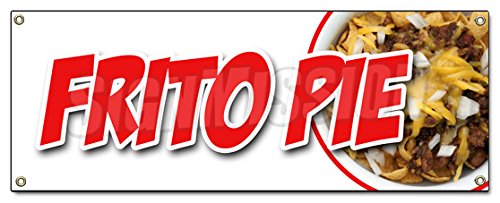 [Australia - AusPower] - FRITO Pie Banner Sign Chili Cheese Corn Chips Texas Style Tamale Fresh 