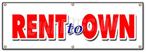 [Australia - AusPower] - 72" Rent to OWN Banner Sign tv Flat Screen Furniture appliances Computers 