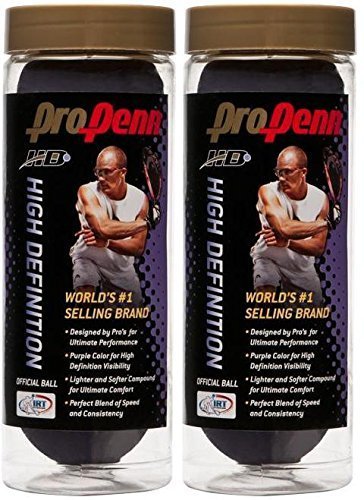 [Australia - AusPower] - Penn PURPLE PRO HD RACQUETBALL 3/CN (Two cans) 