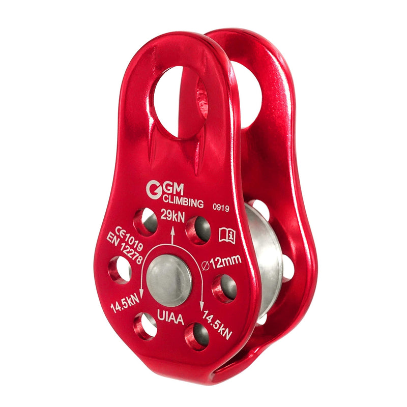 [Australia - AusPower] - GM CLIMBING 29kN UIAA Certified Micro Pulley Slack Tender for Hitch Tending One Unit 