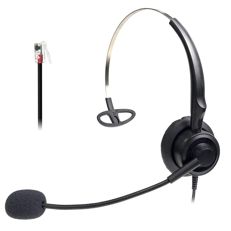 [Australia - AusPower] - Audicom H200CSB Mono Call Center Headset Headphone with Mic for Cisco Unified Telephone IP Phones 7931G 7940 7941 7942 7945 7960 7961 7962 7965 7970 and M10 MX10 Vista Modular Adapters 