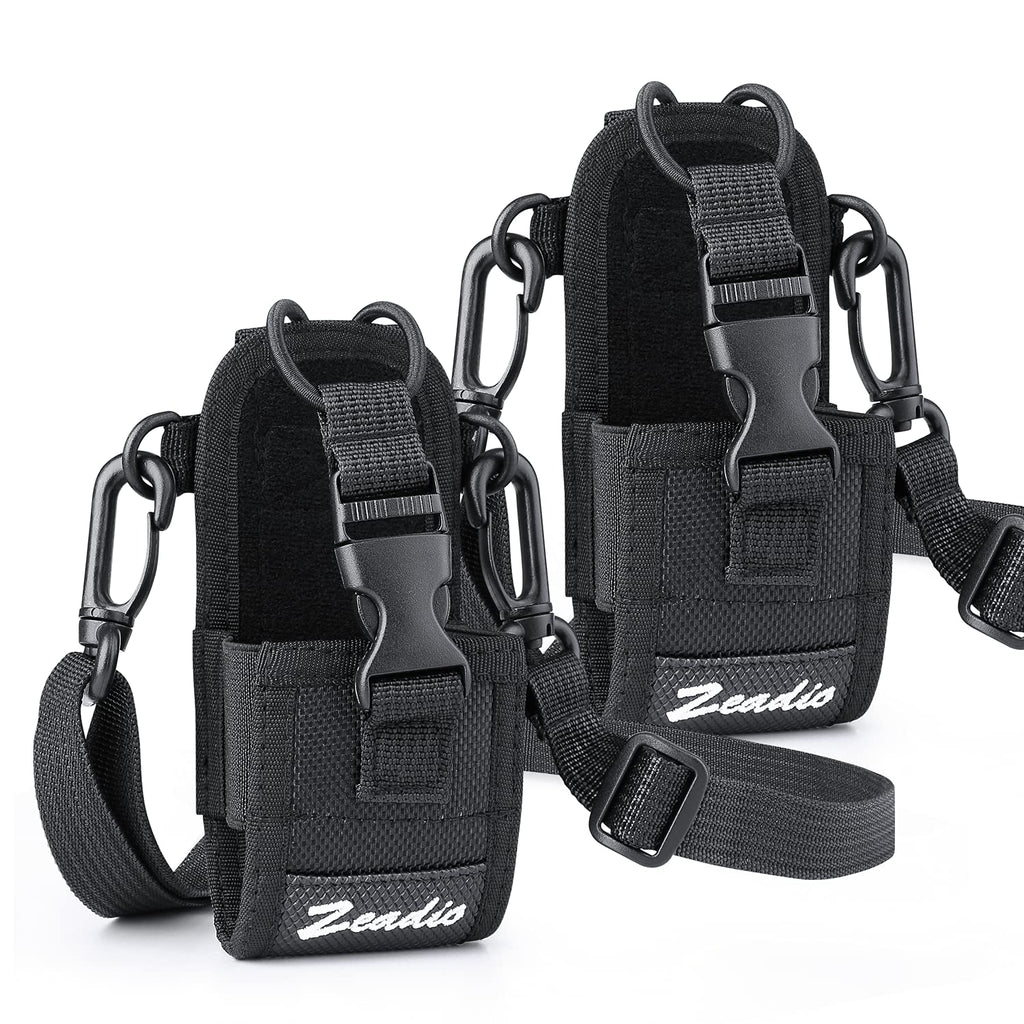 [Australia - AusPower] - Zeadio Multi-Function Pouch Case Holder for GPS Phone Two Way Radio - ZNC-D, Pack of 2 