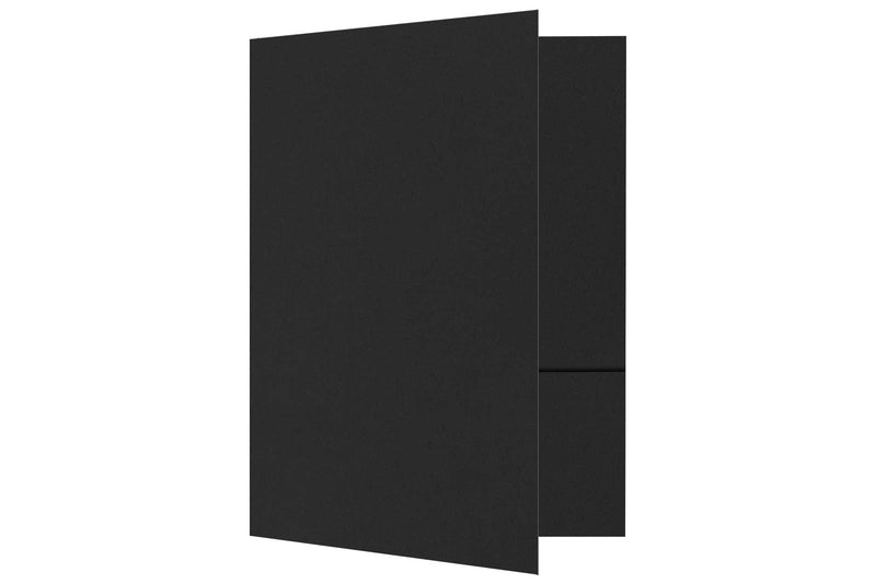 [Australia - AusPower] - 9 x 12 Presentation Folders - Midnight Black (10 Qty) | Perfect for Tax Season, Brochures, Sales Materials and so Much More!| LUX-PF-56-10 