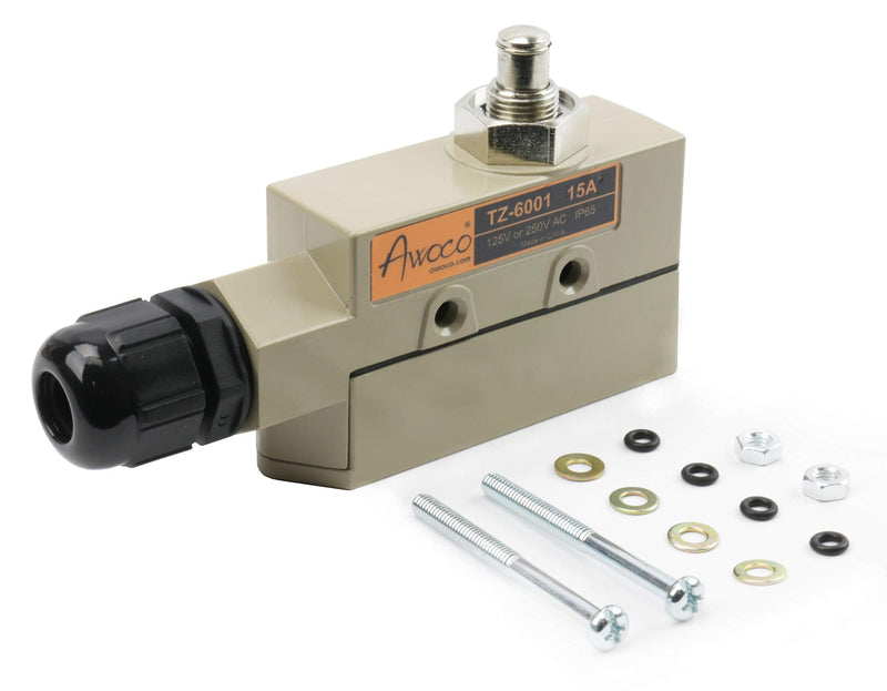 [Australia - AusPower] - Awoco Heavy Duty Door Micro Switch for Air Curtains from Awoco, Welbon, Pioneer, Maxwell, or Mars (TZ-6001) TZ-6001-15A 
