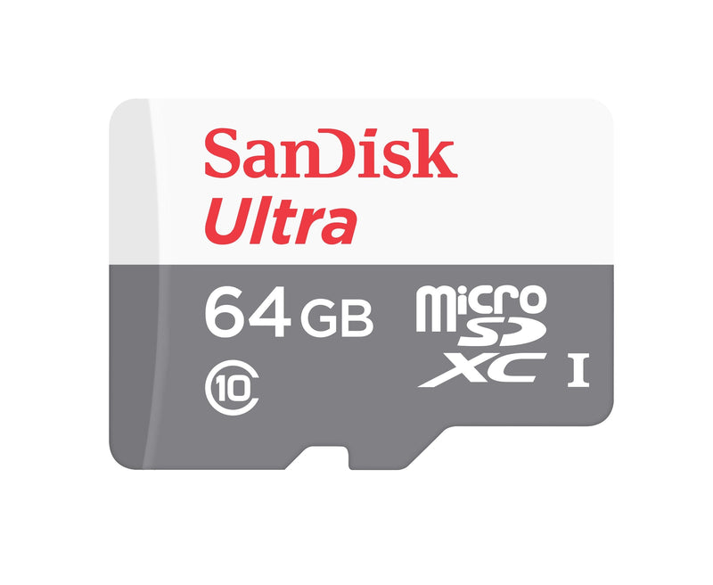 [Australia - AusPower] - SanDisk Ultra 64 GB Micro SDHC/Micro SDXC UHS-I Card Up to 48MB/s (SDSQUNB-064G-GN3MN) 
