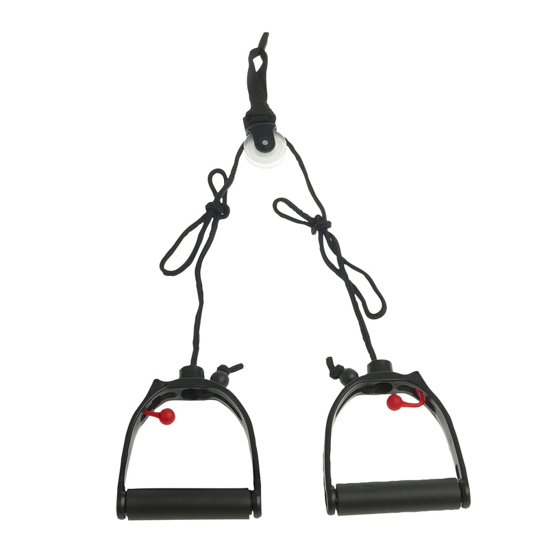 [Australia - AusPower] - Lifeline Multi-Use Shoulder Pulley for Assisting Rehabilitation and Increasing Flexibility Black, Standard 
