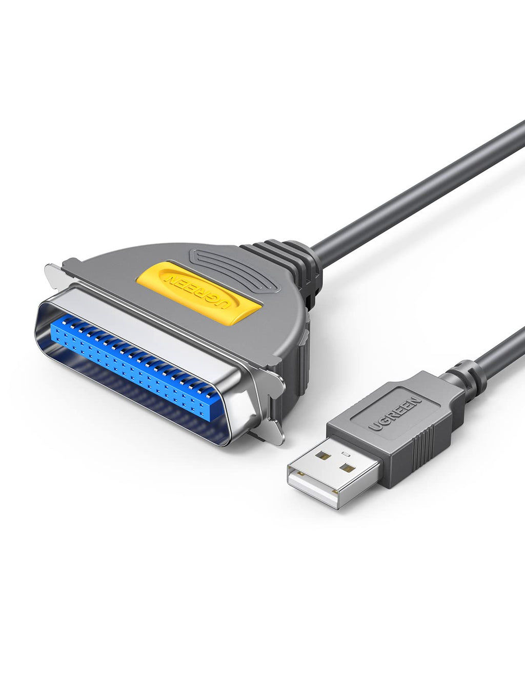 [Australia - AusPower] - UGREEN USB to Parallel Port USB to IEEE1284 CN36 Centronics Printer Cable Adapter 10FT 