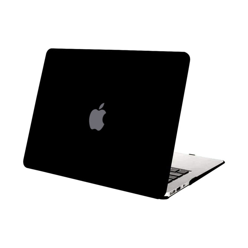 [Australia - AusPower] - MOSISO Plastic Hard Shell Case Cover Compatible with MacBook Air 11 inch (Models: A1370 & A1465), Black 