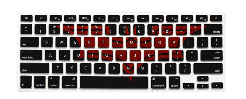 [Australia - AusPower] - HRH Silicone Keyboard Cover Skin for MacBook Air 13,for MacBook Pro 13/15/17 (with or w/Out Retina Display, 2015 or Older Version)&for iMac Older USA Layout,Bat Graffiti Batman Graffiti 