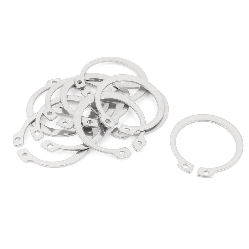 [Australia - AusPower] - uxcell External Circlip Retaining Shaft Snap Clip Rings 35mm 10pcs 
