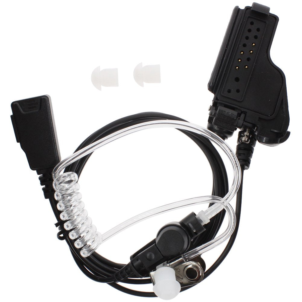 [Australia - AusPower] - KENMAX® Covert Acoustic Tube Earpiece Headset with PTT Mic for Multi-pin Motorola Radio GP900 MTX900 MTX960 XTS1500 XTS2500 