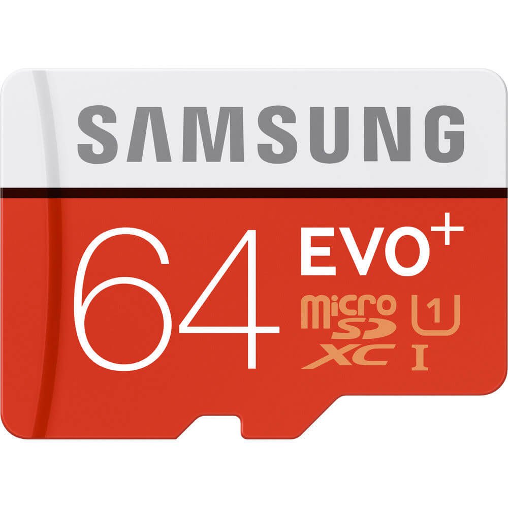 [Australia - AusPower] - Samsung 64GB Evo Plus Class 10 Micro SDXC with Adapter 80MB/S (MB-MC64DA/AM) 