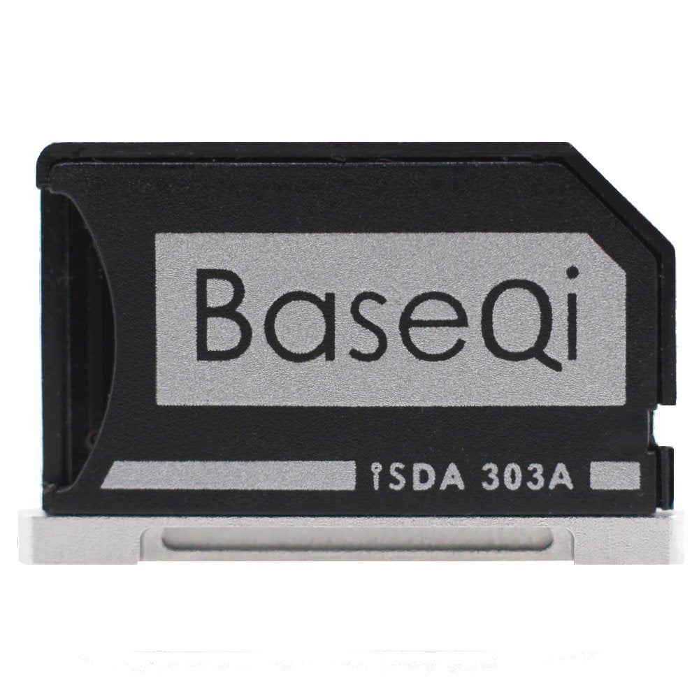 [Australia - AusPower] - BASEQI Aluminum microSD Adapter for MacBook Pro Retina 13" 