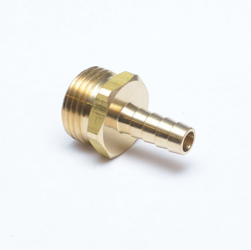 [Australia - AusPower] - FP193-6 Brass Straight Male 3/8" Hose ID Barb - 3/4" GHT Male 