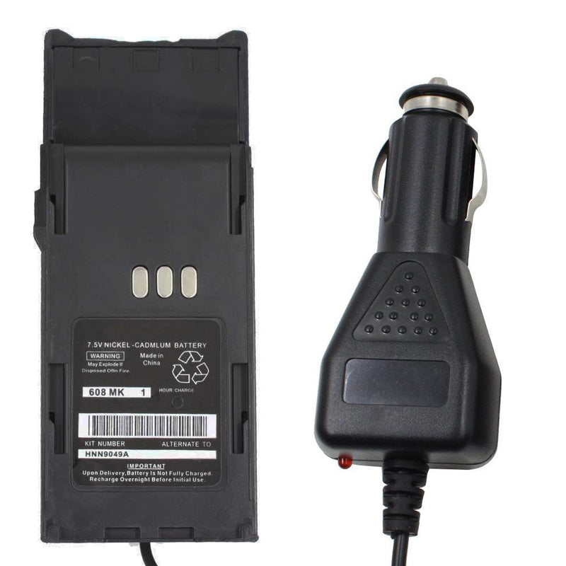 [Australia - AusPower] - KENMAX® Battery Eliminator Car Vehical Charger for Two Way Radio Motorola HNN9049AR HNN9049B HNN9049 P1225 P1225 LS 