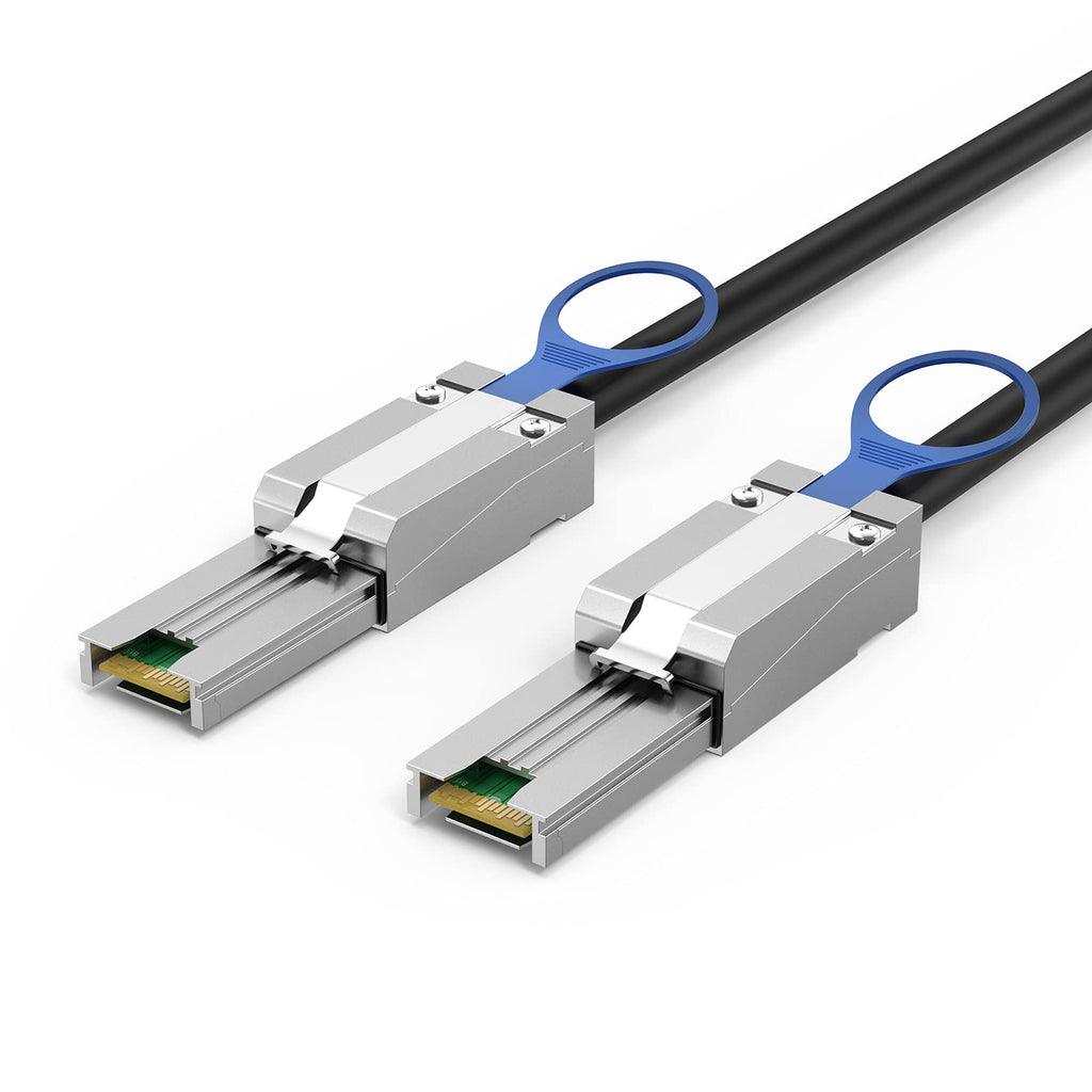 [Australia - AusPower] - CableCreation External Mini SAS 26pin (SFF-8088) Male to Mini SAS 26 (SFF-8088) Male Cable, 2.0M 