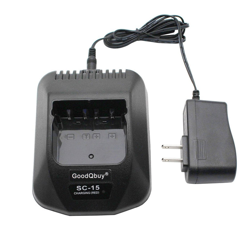 [Australia - AusPower] - GoodQbuy Rapid Quick Charger is Compatible with Kenwood Radio TK-2100 TK-2101 TK-2102 TK-2107 TK-3100 TK-3101 TK-3102 TK-3107 KNB-16A KNB-17 KNB-21 KNB-21N KNB-22 KNB-22N 