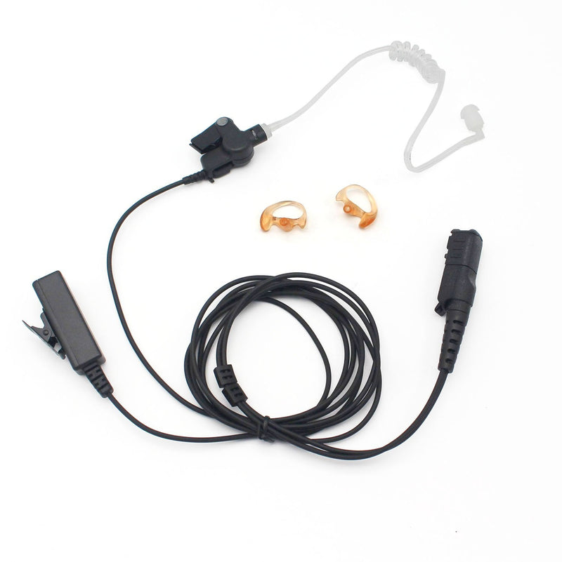 [Australia - AusPower] - GoodQbuy 2-Wire Two-Way Radio Surveillance Earpiece Headset Kit is Compatible with Motorola XPR3500 XPR3500e XPR3000 XPR3300 