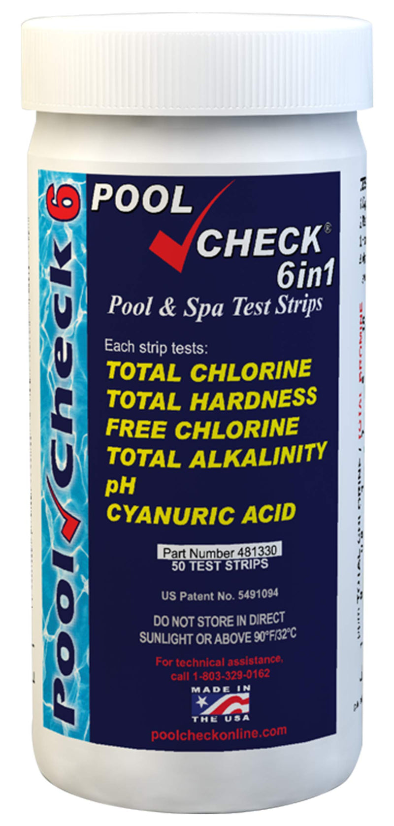 [Australia - AusPower] - Industrial Test Systems 481330 6 in 1 Pool Check 