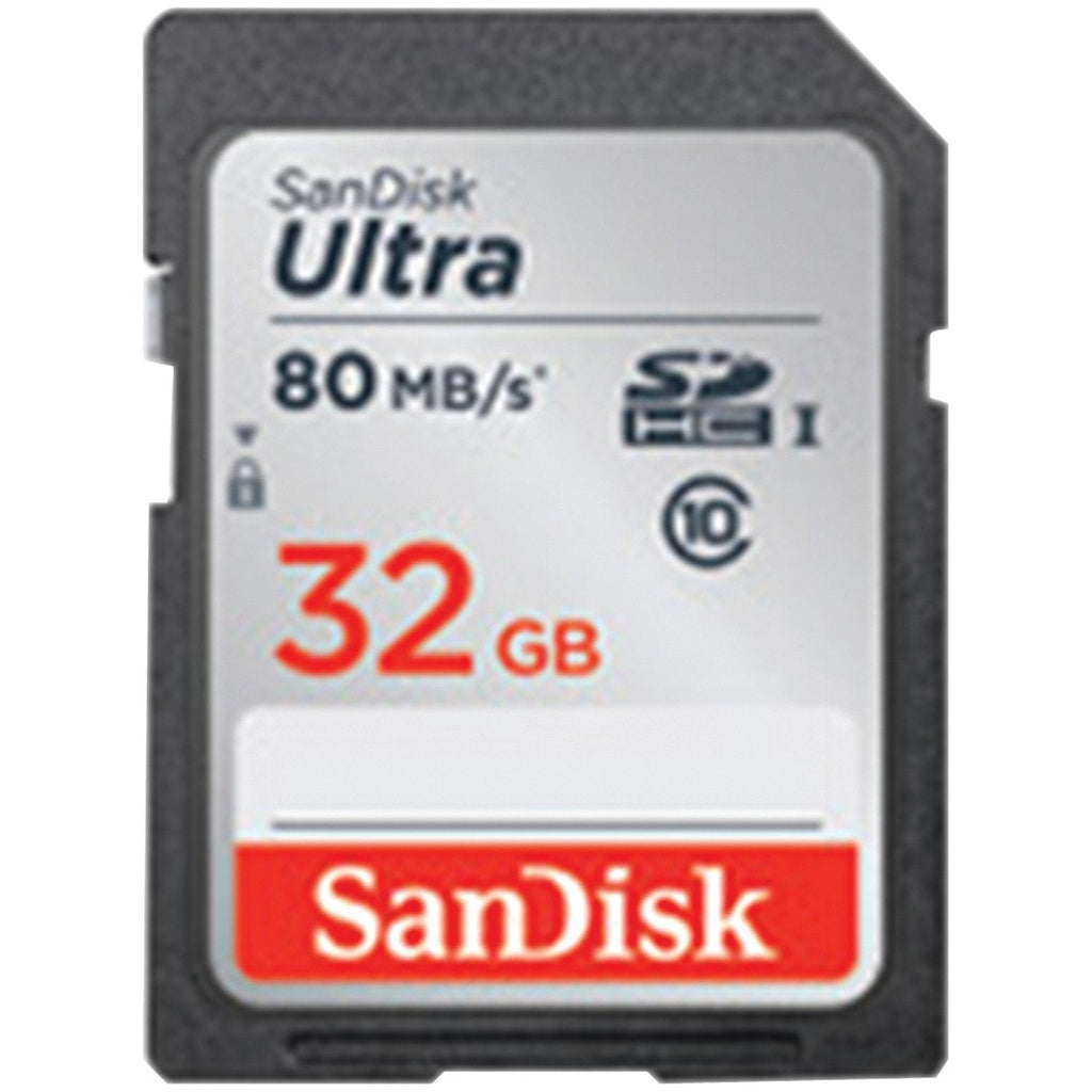 [Australia - AusPower] - Sandisk Ultra SDHC 32GB 80MB/S C10 Flash Memory Card (SDSDUNC-032G-AN6IN) 