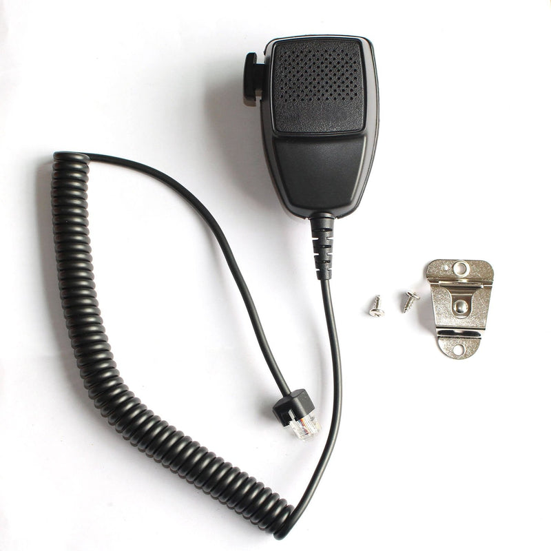 [Australia - AusPower] - GoodQbuy® Handheld Speaker with Mic Microphone Hanger for Rj45 8-pin Motorola Radio Cdm1250 Cdm750 Gm300 Gm338 Gm950 Maxtrac M1225 M200 GR500 