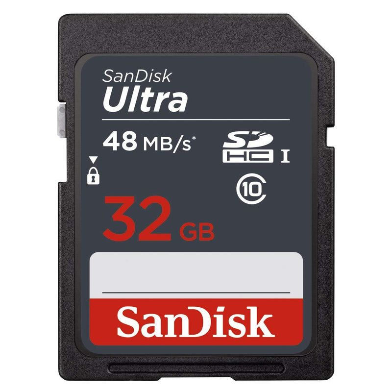 [Australia - AusPower] - Sandisk 32GB SD Class 10 SDHC Flash 48MB/s Memory Card, FBA_118882 