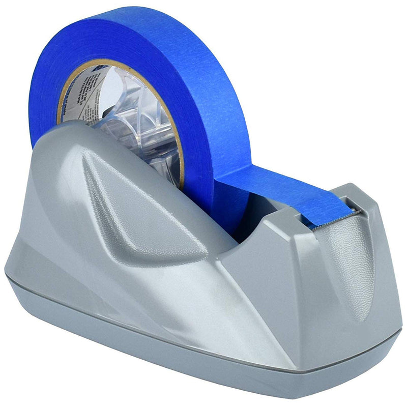 [Australia - AusPower] - Acrimet Premium Desktop Tape Dispenser Jumbo Non-Skid Base (Heavy Duty) (Platinum Silver Color) 