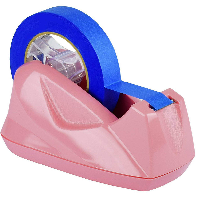 [Australia - AusPower] - Acrimet Premium Desktop Tape Dispenser Jumbo Non-Skid Base (Heavy Duty) (Pink Color) 