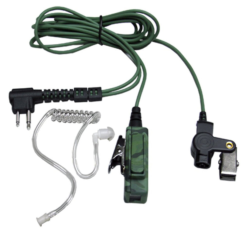 [Australia - AusPower] - MaximalPower RHF MOT 2PIN HQ(CF) 2-Way Radio Camouflage Headset Earpiece for Motorola 