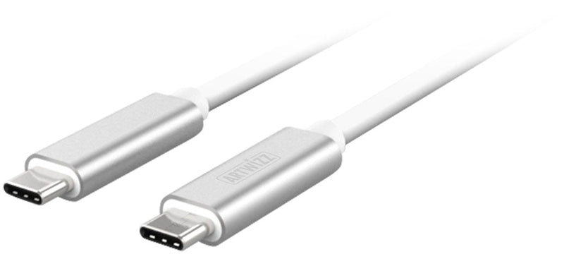 [Australia - AusPower] - Artwizz USB C High Speed Cable to USB C Male 1 m Silver 