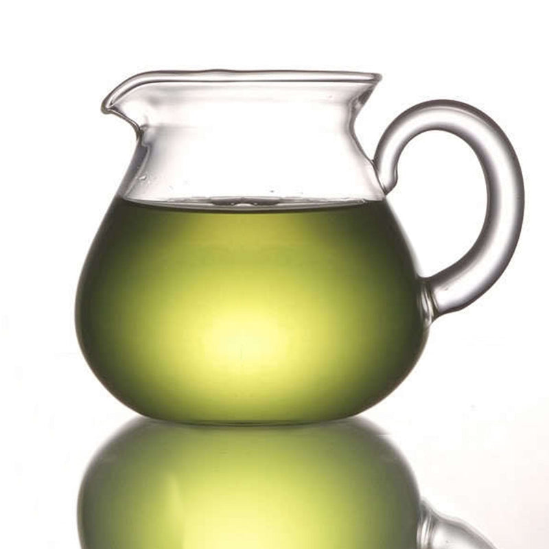 [Australia - AusPower] - ELITEA Clear Glass Milk Tea Serving Pitcher Cream Pitcher Creamer Mug 200ml / 7 fl.oz for Tea Coffee 