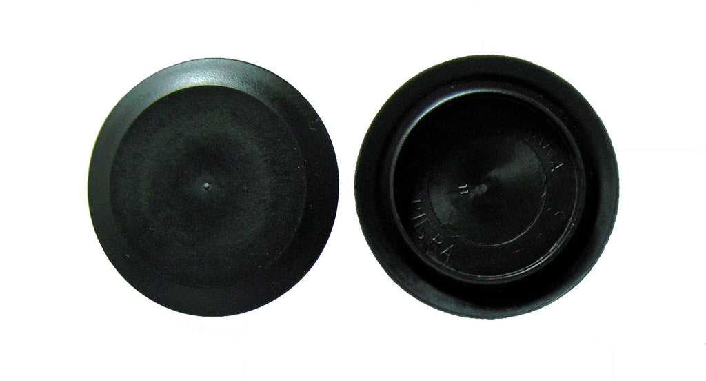 [Australia - AusPower] - 1-1/2" 1.50 inch Flush Mount Black Plastic Body and Sheet Metal Hole Plug Qty 1 