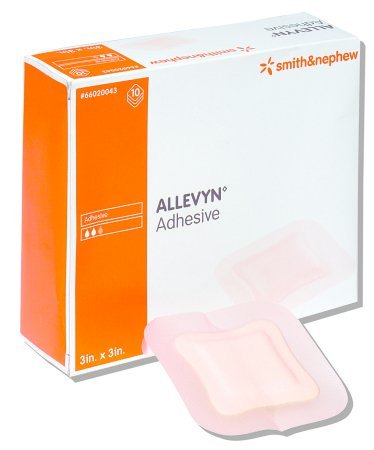 [Australia - AusPower] - Allevyn Adhesive Foam Dressing 7" x 7" - Box of 10 