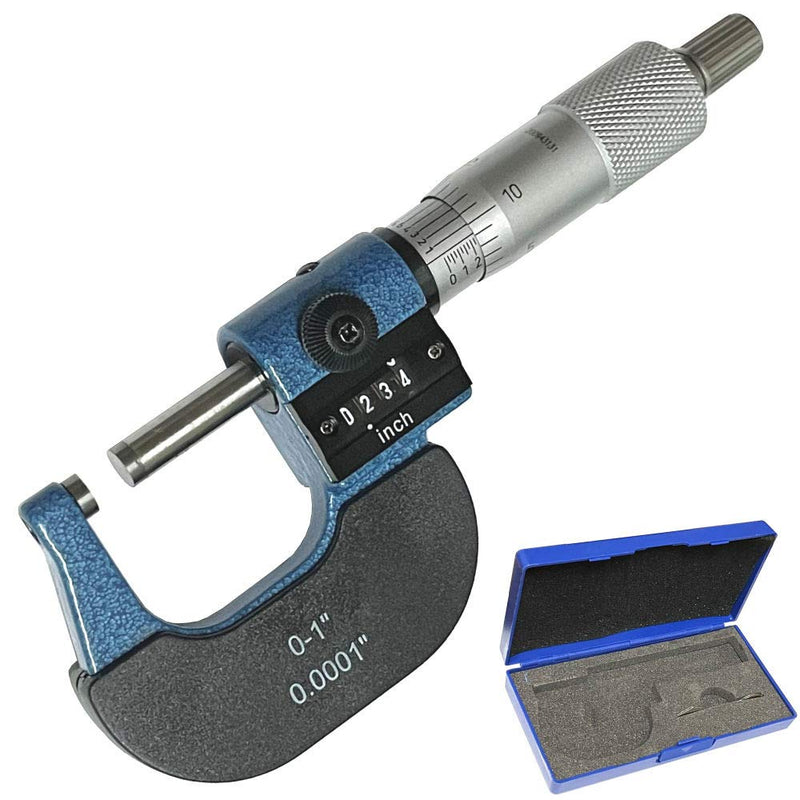 [Australia - AusPower] - Anytime Tools 1" Digital Outside Micrometer Digit Counter Carbide Tips 0.0001" 