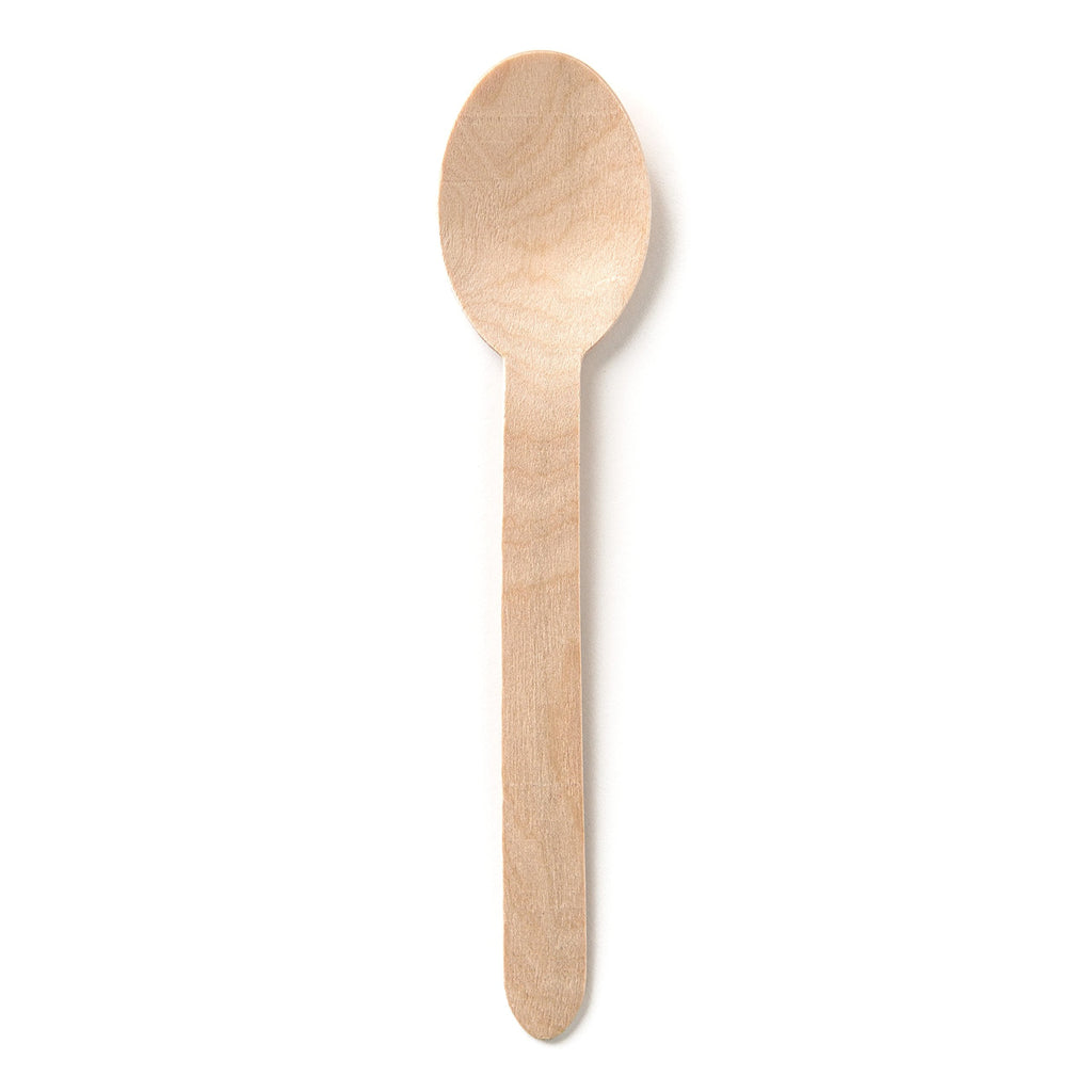 [Australia - AusPower] - Susty Party Supplies Wooden Spoon (100 Pack), Wood 