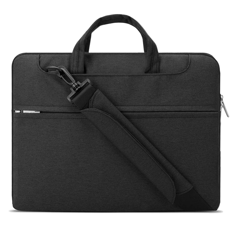 [Australia - AusPower] - Lacdo 13 Inch Laptop Shoulder Bag Sleeve Case for Old 13" MacBook Pro 2012-2015 / Old 13" MacBook Air A1466 A1369 2010-2017 / Asus Zenbook 13, HP Dell Acer Lenovo Chromebook, Surface Book 3 2 1, Black Older MacBook Air Pro & 13 Inches 