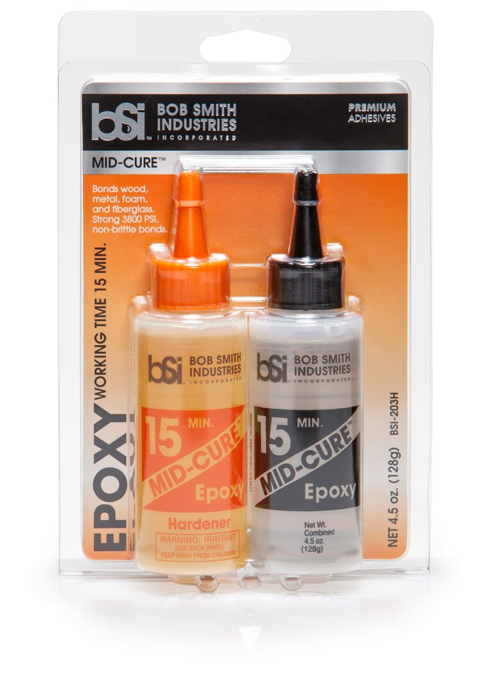 [Australia - AusPower] - Bob Smith Industries - BSI-203H BSI-203 Mid-Cure Epoxy (4.5 oz. Combined), Light Amber 