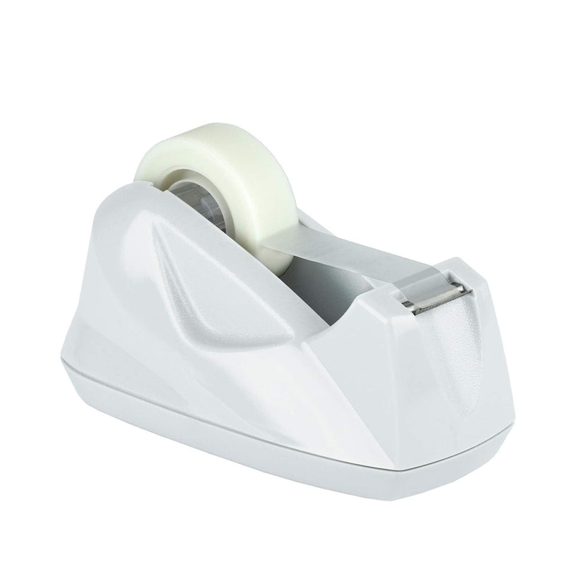[Australia - AusPower] - Acrimet Premium Desktop Tape Dispenser Non-Skid Base (Heavy Duty) (White Color) 