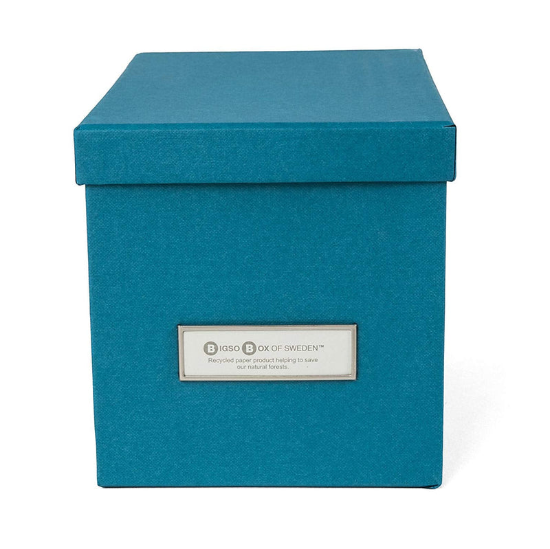 [Australia - AusPower] - Bigso Kristina Desktop Storage Box, Turquoise 
