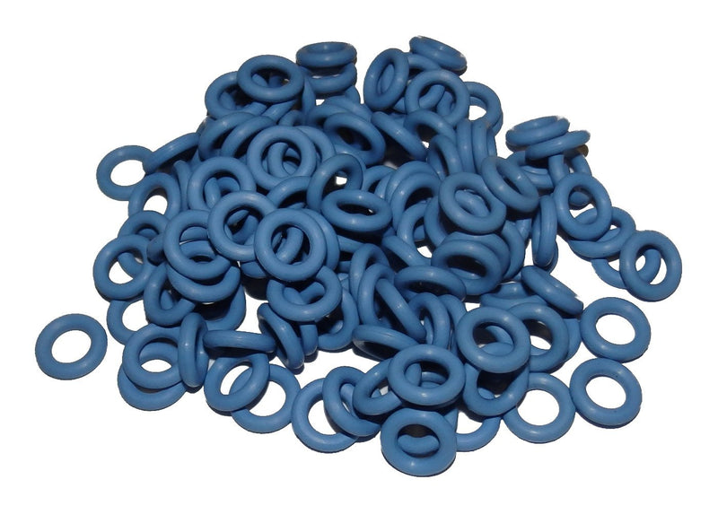 [Australia - AusPower] - Captain O-Ring - Rubber Oring Keyboard Switch Dampeners Blue [40A-R 0.4mm Reduction] (135 pcs w/Screen Cloth) 
