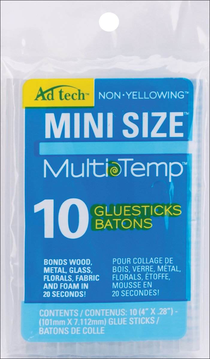 [Australia - AusPower] - AdTech 10CT MULTI-TEMP MINI GLUE STICKS 10ct glue sticks 