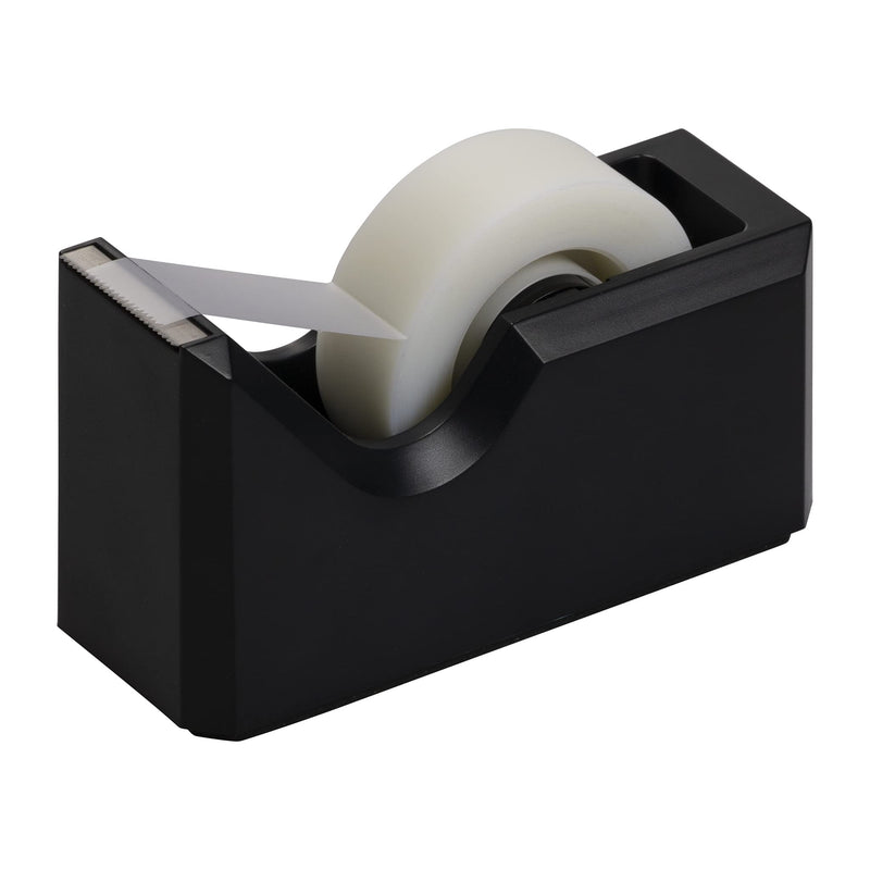 [Australia - AusPower] - JAM PAPER Colorful Desk Tape Dispensers - Black - Sold Individually 